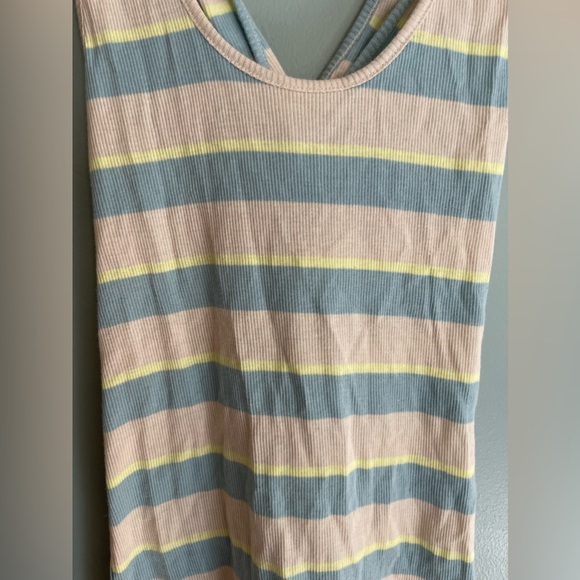 Striped Ribbed Tank Top - Picture 7 of 7